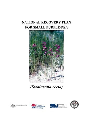 National Recovery Plan for Small Purple-Pea (Swainsona recta)