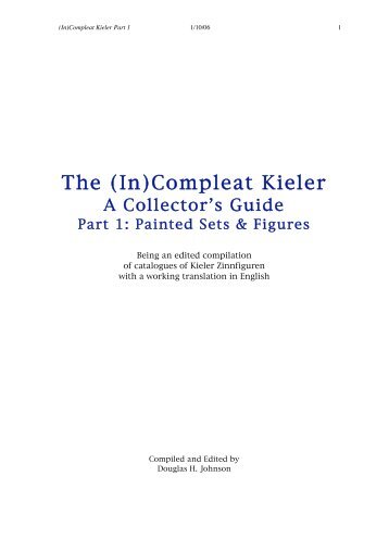 The (In)Compleat Kieler