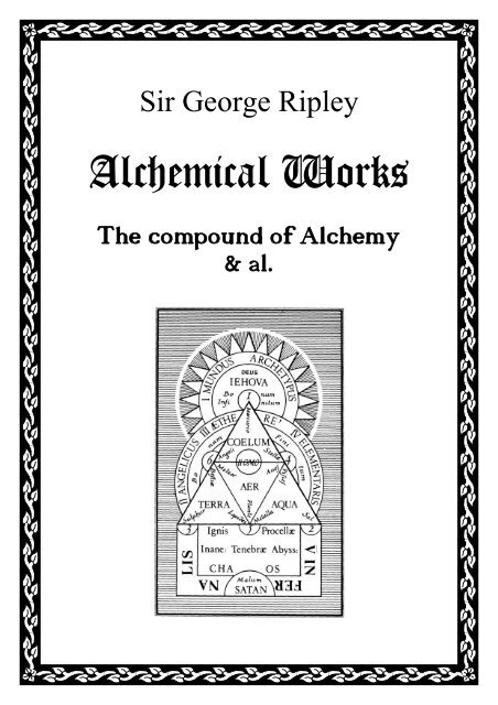 The compound of Alchemy