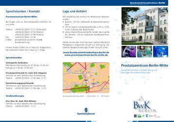 Flyer Prostatazentrum Berlin-Mitte ( PDF , 1,3 MB