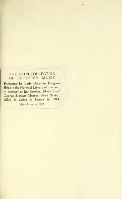 The musical miscellany - National Library of Scotland