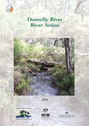 Donnelly River Action Plan - Department of Water