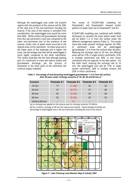 Dealing with salinity in Wheatbelt Valleys - Department of Water