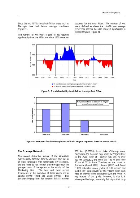 Dealing with salinity in Wheatbelt Valleys - Department of Water