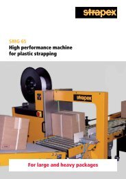 SMG 65 High performance machine for plastic ... - strapex.com