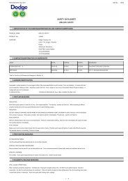 SAFETY DATA SHEET DRI-CAV CAVITY - The Dodge Company