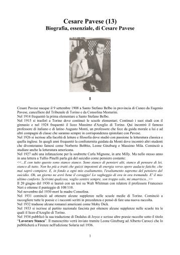 Cesare Pavese (13) - Biagio Carrubba