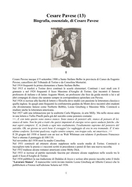 Cesare Pavese (13) - Biagio Carrubba
