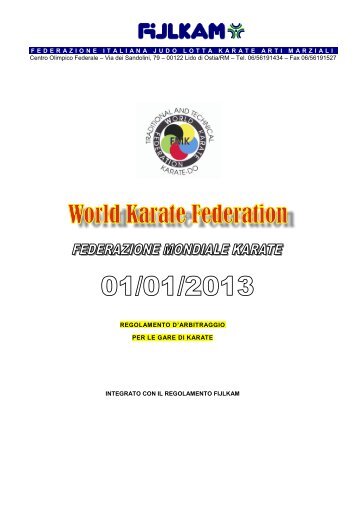 World Karate Federation - csen friuli