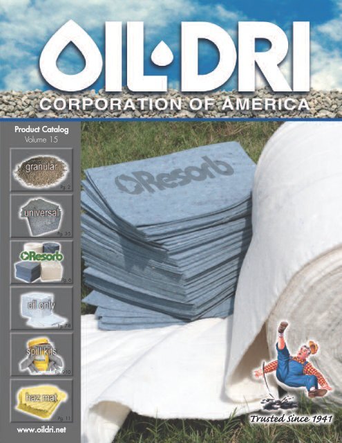 Oil-Dri  Oil absorbent mat L90852