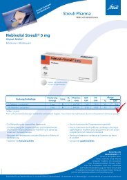 Nebivolol Streuli® 5 mg - Streuli Pharma