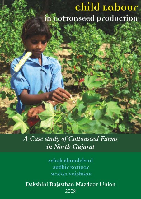 Child Labour in Cottonseed Production by Ashok Khandelwal