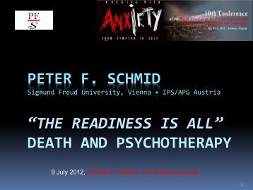 Death - Peter F. Schmid