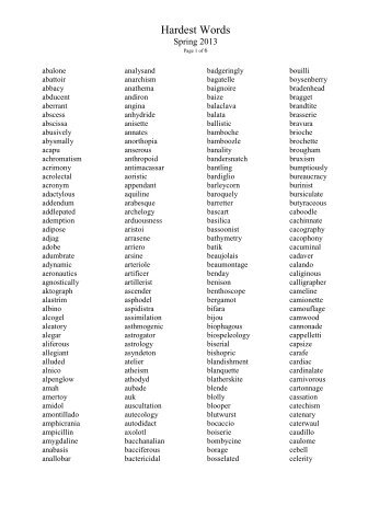 Hardest Words Study List 2013.pdf