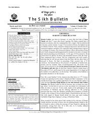 The Sikh Bulletin