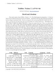 Tehillim 3-Part1-Part2 - MATSATI.COM Ministry