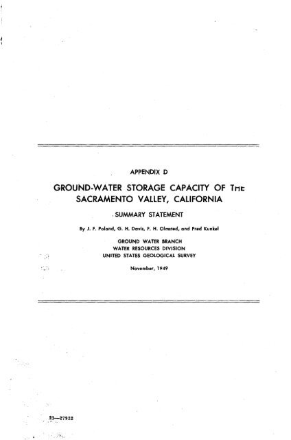 Bulletin 1.pdf - California Department of Water Resources - State of ...