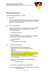 Wettkampfordnung des DSAB 2013 - SAV-Schwarzenberg