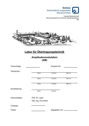 Amplitudenmodulation - Public.fh-wolfenbuettel.de