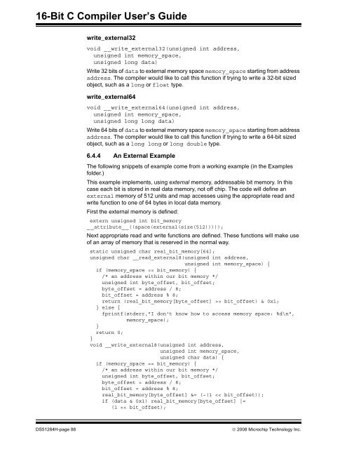 MPLAB C Compiler for PIC24 MCUs and dsPIC DSCs ... - Microchip