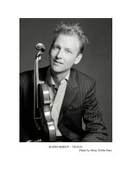 Press kit 2007 pdf-format - Borup, Hasse