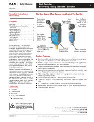 Data Sheet - Galco Industrial Electronics