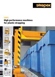 SMG High performance machines for plastic strapping - strapex.com