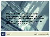 May Starbucks Be Your Next Bank? - PRO INNO Europe