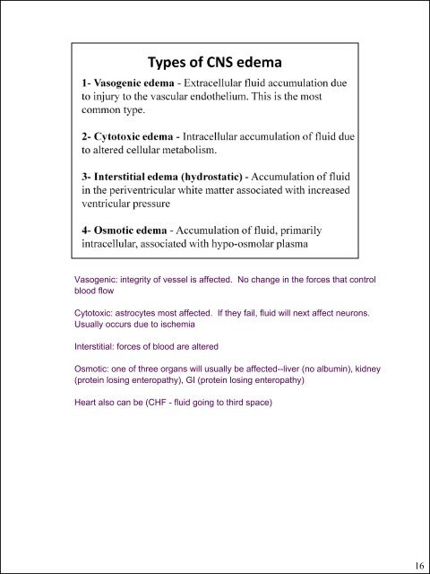 Glial cells (stromal cells) Oligodendrocytes ... - CSU PVM 2014