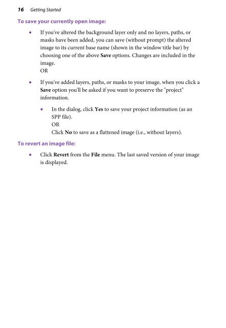 PhotoPlus X6 User Guide - Serif