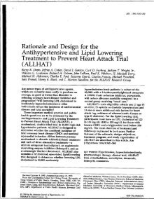 allhat trial pdf
