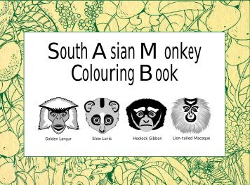 Primate Coloring Book 12 Mar07.cdr - South Asian Primate Network