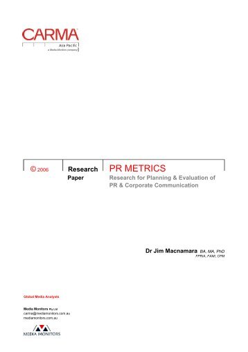 Macnamara-PR metrics.pdf