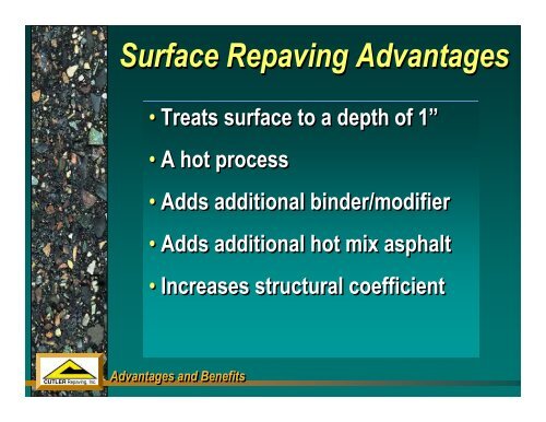 A Pavement Preservation Strategy - FACERS