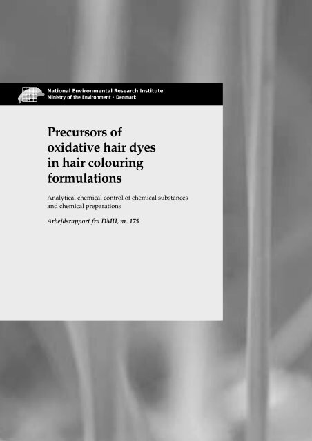 Precursors of oxidative hair dyes in hair colouring formulations