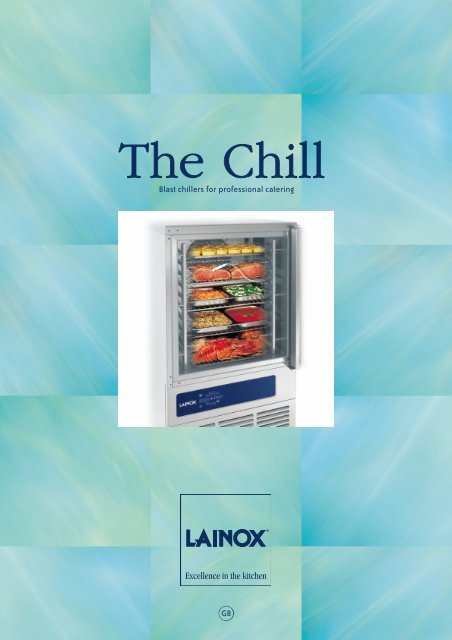 GB Blast chillers for professional catering - Uni - Jas