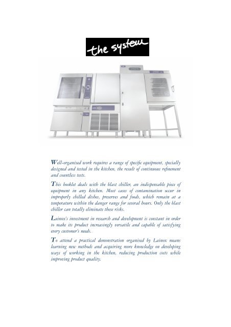 GB Blast chillers for professional catering - Uni - Jas