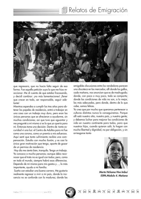 Revista nº 9. Huellas 2012 - CEPA FAUSTINA ÁLVAREZ GARCíA