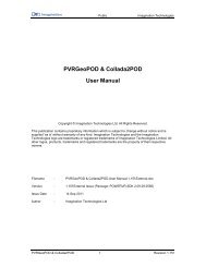 PVRGeoPOD & Collada2POD User Manual - Imagination ...