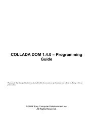 COLLADA DOM 1.4.0 – Programming Guide - Project Kenai