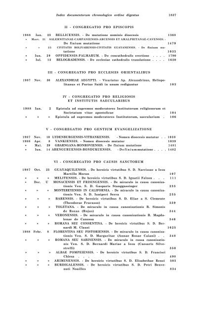 AAS 80 - La Santa Sede