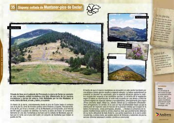 Sispony: collada de Muntaner-pico de Enclar 35 - Andorra