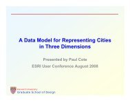 A Data Model for Representing Cities in Three Dimensions - Esri