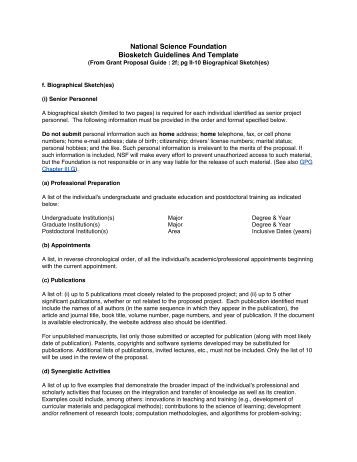 nsf biosketch template biosketch template uc davis nsf biosketch template biosketch template uc davis