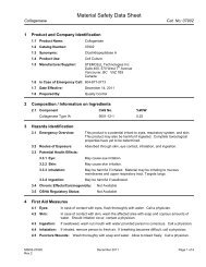 Material Safety Data Sheet - Stemcell Technologies