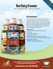 Cafe Complements Non-Dairy Creamer - Shamrock Foods