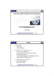 Finite Element Method (FEM) & Comsol Multiphysics Part II ...