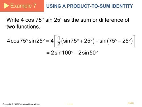 Trigonometric Identities