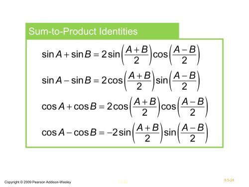 Trigonometric Identities