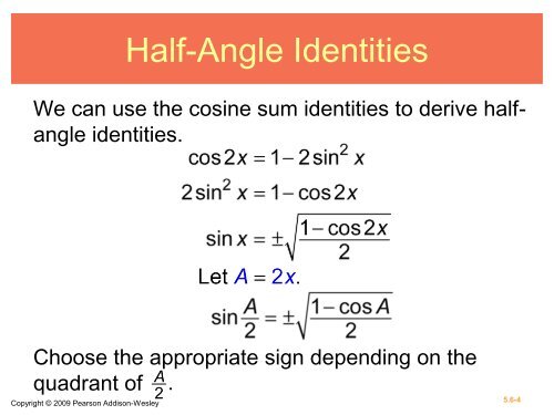 Trigonometric Identities